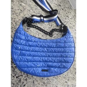 BCBGENERATION Blue Puffer Crossbody Bag